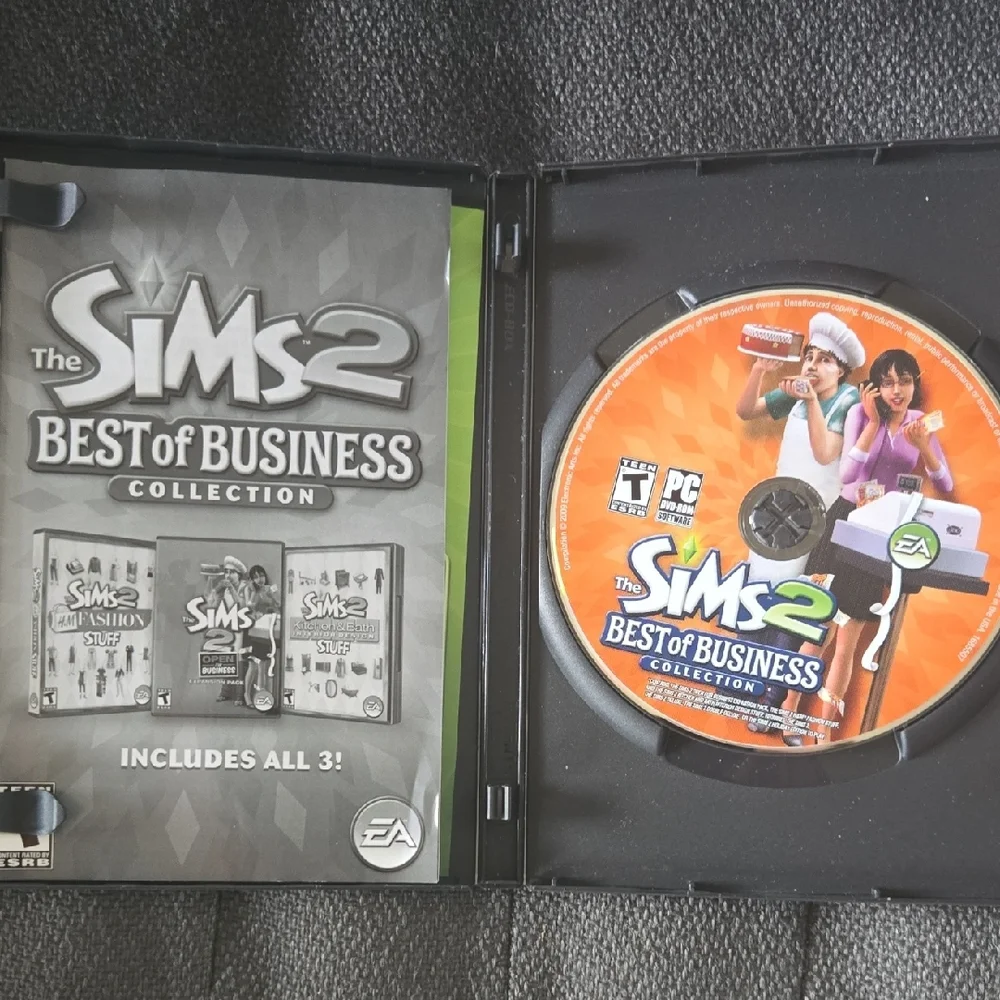 RARE Sims 2 Best of Business Collection PC Game